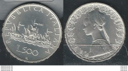 1993 Italia Lire 500 Caravelle Argento FDC - Autres & Non Classés