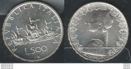 1997 Italia Lire 500 Caravelle Argento FDC - Autres & Non Classés