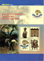 2014 Italia - Repubblica, Folder - 200 Anni Carabinieri N. 377 - MNH** - Pochettes