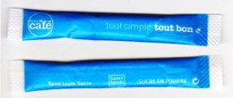 Stick De Sucre " Relais H Café - Tout Simple Tout Bon " (scan Recto-verso) [S209]_Di320 - Zucker