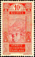 Guinée Poste N* Yv: 67 Mi:67 Passage De Gué Kitim Dents Courtes (défaut Gomme) - Unused Stamps