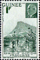 Guinée Poste N** Yv:176/177 Philippe Petain & Gué à Kitim - Neufs