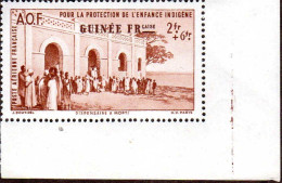 Guinée Avion N** Yv: 7 Mi:187 Dispensaire à Mopti Coin D.feuille - Neufs