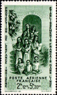 Inde Avion N** Yv: 7/8 Protection De L'enfance Indigène - Unused Stamps