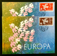 1961 ESPAGNE CARTE 1er JOUR EUROPA - FDC
