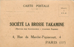 75* PARIS (11)  Carte - StÃ© « la Brosse Takamine»        RL15,0130 - Santé