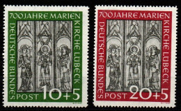 P_ Bund 1951 - Mi.Nr. 139 - 140 - Postfrisch MNH - Neufs