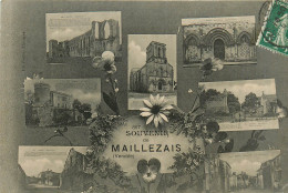 85* MAILLEZAIS  « souvenir»  Multi Vues       RL28,1039 - Maillezais