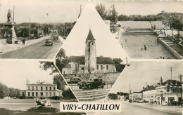 91* VIRY CHATILLON  Multi Vues (CPSM 9x14cm)       RL28,1909 - Viry-Châtillon