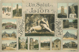 90* BELFORT   Le Salut Du Lion - Multi Vues     RL28,1841 - Belfort – Le Lion