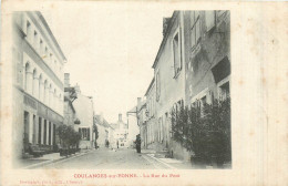 89* COULANGES S/YONNE  La Rue Du Pont        RL28,1694 - Coulanges Sur Yonne