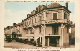 89* QUARRE LES TOMBES  Hotel Du  Nord        RL28,1661 - Quarre Les Tombes
