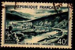 France Poste Obl Yv: 842A Mi:859 Vallée De La Meuse Ardennes (cachet Rond) - Usati