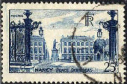France Poste Obl Yv: 822 Mi:761 Nancy-Place Stanislas (cachet Rond) - Usados