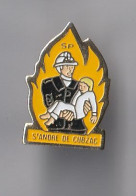 PIN'S   THEME  POMPIERS DE SAINT ANDRE DE CUBZAC  EN GIRONDE - Pompieri