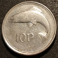 IRLANDE - EIRE - 10 PENCE 1994 - Petit Module - KM 29 - Poisson Saumon - IRELAND - Irlande