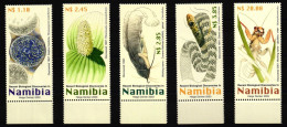 Namibia 1097-1101 Postfrisch Insekten #KC684 - Namibie (1990- ...)