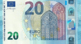 FRANCE 20 EC E008 UNC DRAGHI - 20 Euro