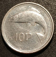 IRLANDE - EIRE - 10 PENCE 1996 - Petit Module - KM 29 - Poisson Saumon - IRELAND - Irlande