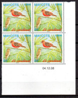Mayotte Coin Daté YT 221 Oiseau Bird Cardinal - Unused Stamps
