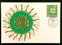 1961 PORTUGAL CARTE 1er JOUR EUROPA - FDC