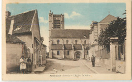 33882 - APPOIGNY - L EGLISE  LA MAIRIE - Appoigny