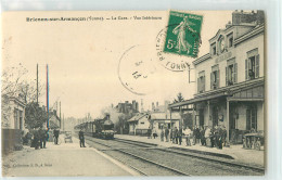 33533 - BRIENON SUR ARMANCON - LA GARE VUE INTERIEURE - Brienon Sur Armancon