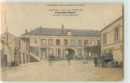 34294 - EGRISELLES LE BOCAGE - HOTEL DE LA POSTE FASSIER VEROT LA COUR ET LES REMISES - Egriselles Le Bocage