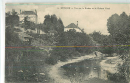 34167 - GUILLON - VUE SUR LA RIVIERE ET LE CHATEAU VOUTE - Guillon