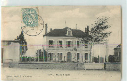 34155 - HERY - MAIRIE ET ECOLE - Hery