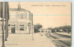 34033 - LAROCHE MIGENNES - LA GARE EMBARQUEMENT D AUXERRE - Migennes