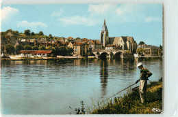 34780 - PONT SUR YONNE - CPSM - BORDS DE L YONNE - Pont Sur Yonne