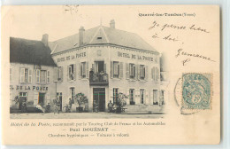 34753 - QUARRE LES TOMBES - HOTEL DE VILLE RECOMMANDE PAR LE TOURING CLUB DE FRANCE ET LES AUTOMOBILES  - Quarre Les Tombes