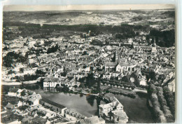 35959 - BAR SUR AUBE - CPSM - VUE GENERALE AERIENNE L AUBE ET LES TANNERIES - Bar-sur-Aube