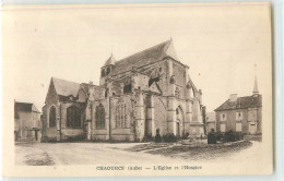 37654 - CHAOURCE - L EGLISE ET L HOSPICE - Chaource