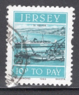 Jersey 1982 Single Stamp From The Postage Due Stamps - Jersey Harbour Set In Fine Used - Jersey