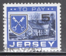 Jersey 1978 Single Stamp From The Postage Due Set In Fine Used - Jersey