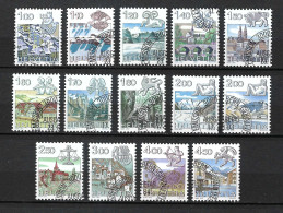 SUISSE 1982-86: Lot D'oblitérés - Used Stamps