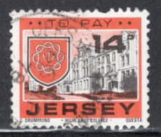 Jersey 1978 Single Stamp From The Postage Due Set In Fine Used - Jersey