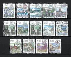 SUISSE 1982-86: Lot D'oblitérés - Used Stamps