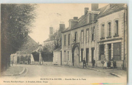 39517 - MARCILLY LE HAYER - GRANDE RUE ET LA POSTE - Marcilly