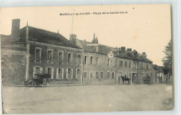 39521 - MARCILLY LE HAYER - PLACE DE LA GENDARMERIE - Marcilly