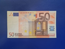 50 EUROS BANK NOTE 2002 - Germany Serie X - Imprimeur Et Tirage G033 - 50 Euro