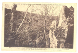 CPA 56 - 842. CAMP DE COETQUIDAN - La Grotte De St-Couturier Dans La Vallée Du Même Nom - Vue Peu Courante - Guer Cötquidan
