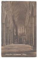 CPA ROYAUME UNI - GB - Nave, East - WESTMINSTER ABBEY - Westminster Abbey