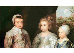 Art - Peinture - Anton Van Dyck - The Three Eldest Chiidren Of Charles I, 1635 - Carte Neuve - CPM - Voir Scans Recto-Ve - Malerei & Gemälde