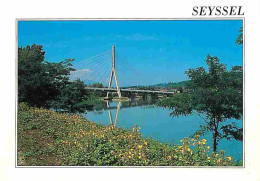 74 - Seyssel - Le Rhone - Pont à Haubans - CPM - Voir Scans Recto-Verso - Seyssel