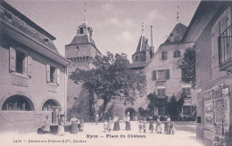 Nyon VD, Fontaine Place Du Château Animée (charnaux 5416) - Nyon