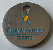 Jeton De Caddie - SPORTS - OZOIR LA FERRIERE - En Métal - (1) - - Moneda Carro