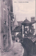 Chardonne Sur Vevey VD, Une Rue étroite (1943) - Chardonne